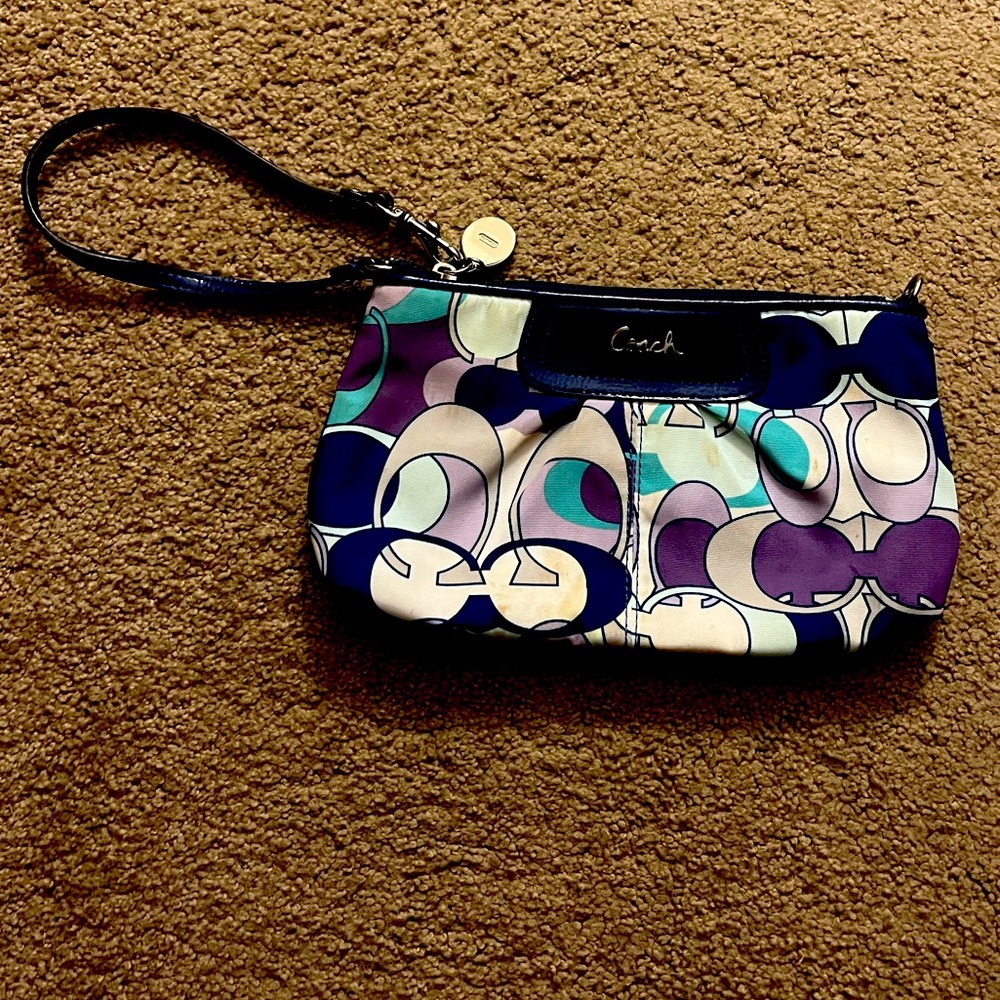 Coach wristlet